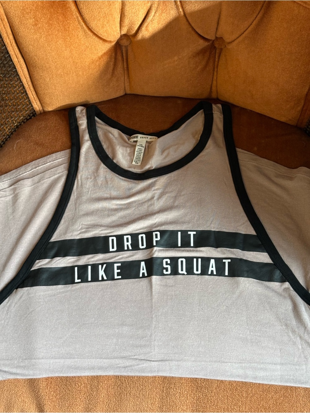 Women’s Pink Brand - Grey Tank Top